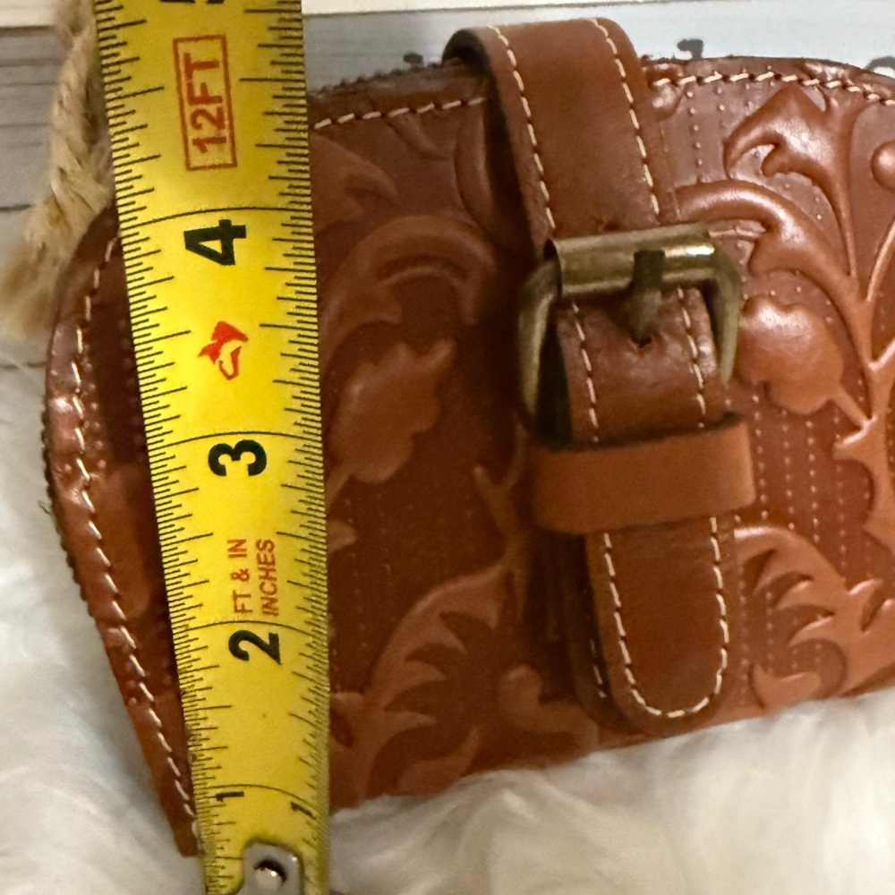 Patricia Nash Brown Embossed Leather Wallet - Picture 7 of 7